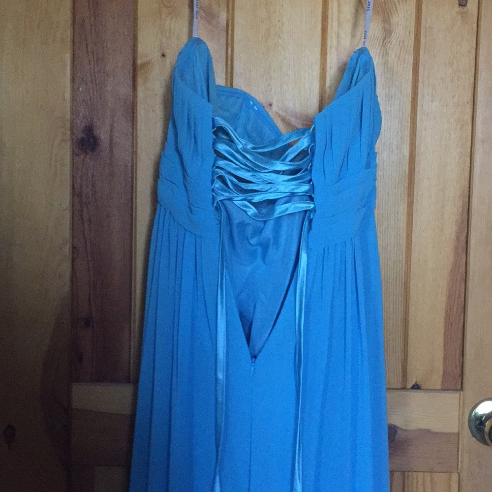 Blue Prom Dress - Picture 2 of 2
